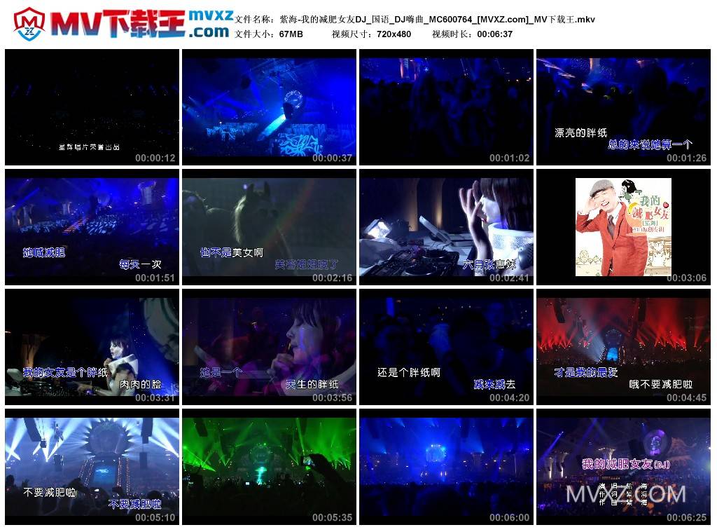 紫海-我的减肥女友DJ_国语_DJ嗨曲_MC600764